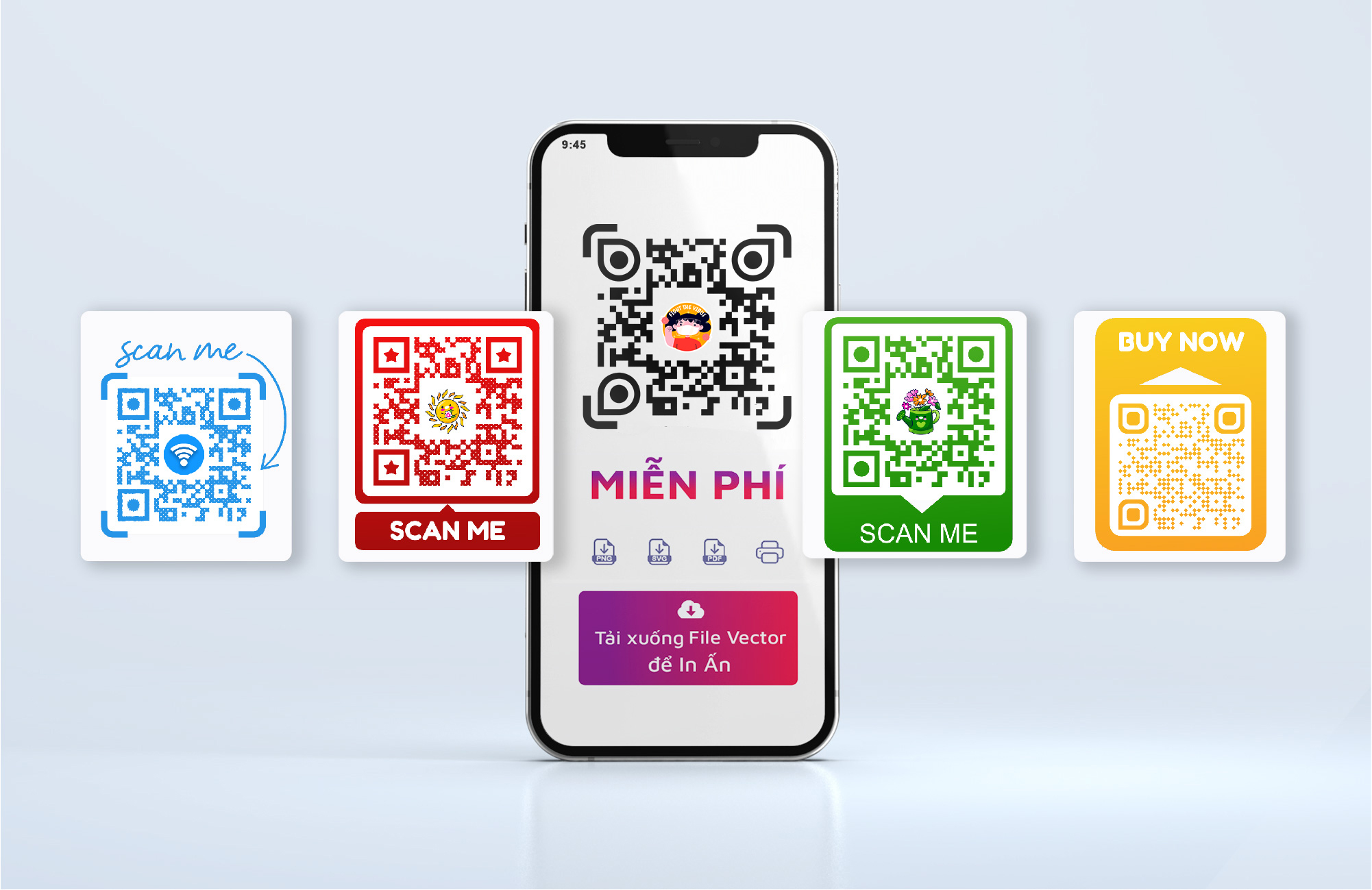 Tạo mã QR code