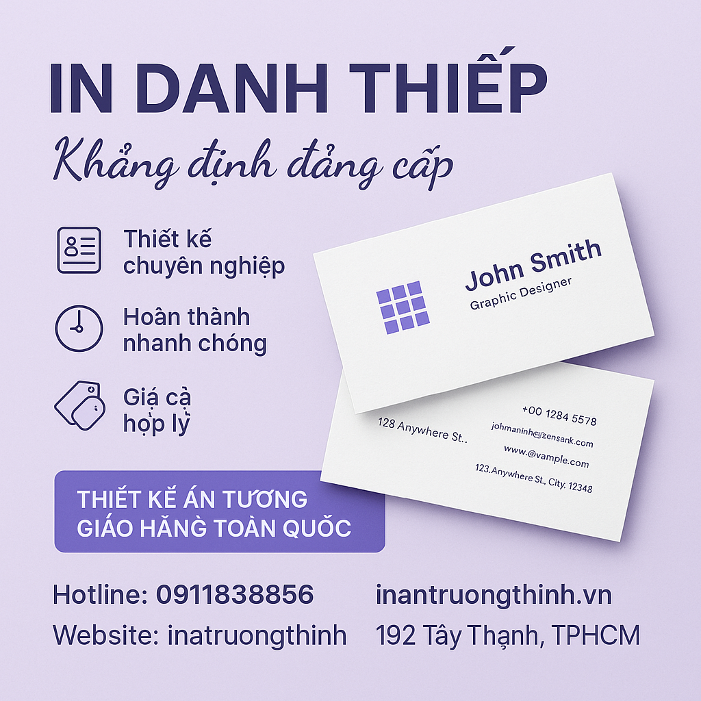 in ấn chất lượng cao