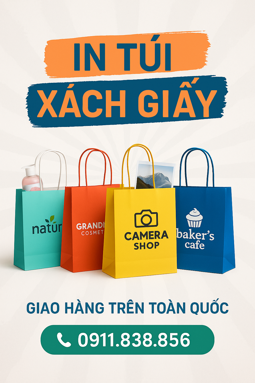 In túi xách giấy cao cấp – Giải pháp hoàn hảo cho thương hiệu của bạn 1 in ấn chất lượng cao
