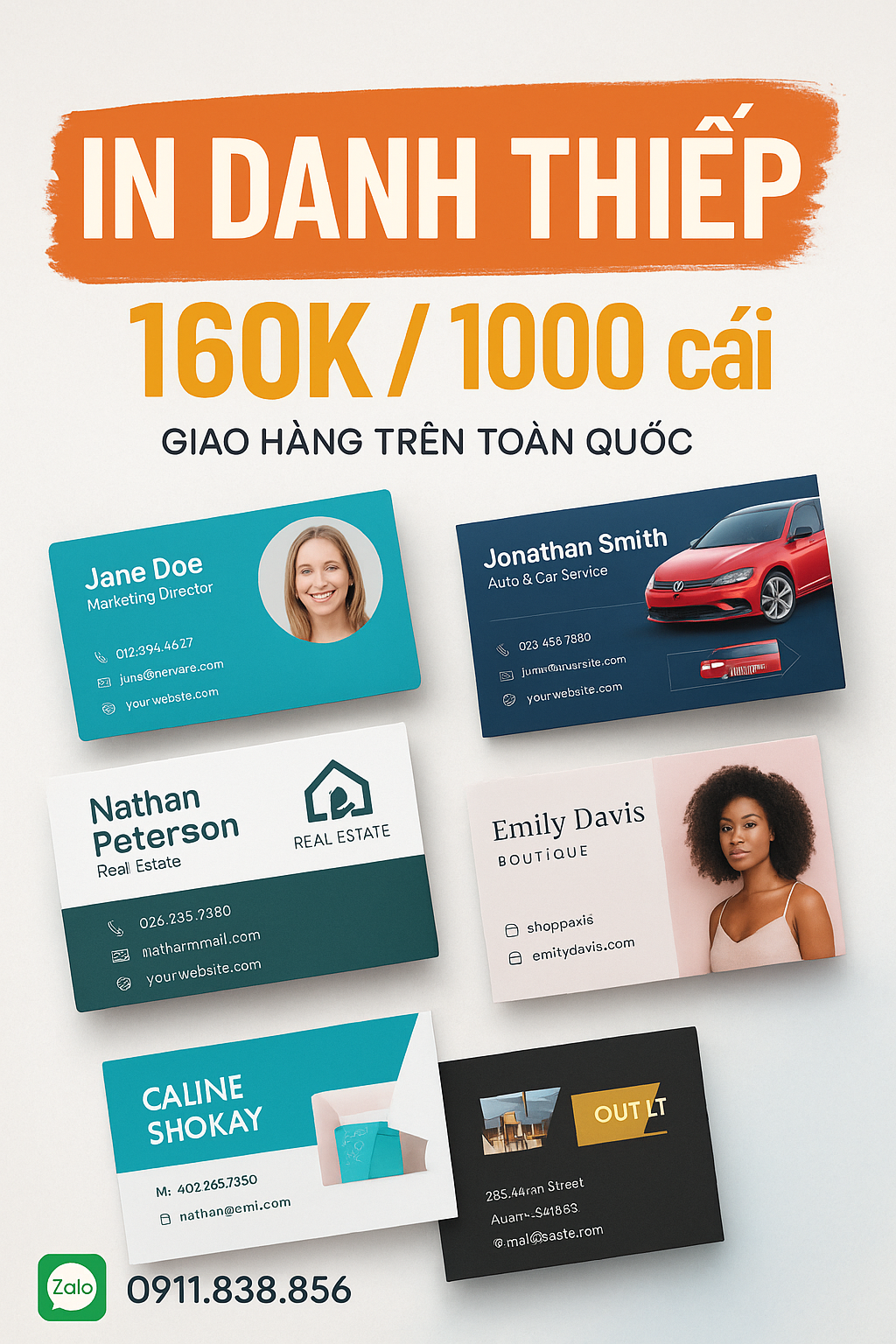 In danh thiếp giá rẻ tại TPHCM – In nhanh, đẹp, chuyên nghiệp 1 in ấn chất lượng cao