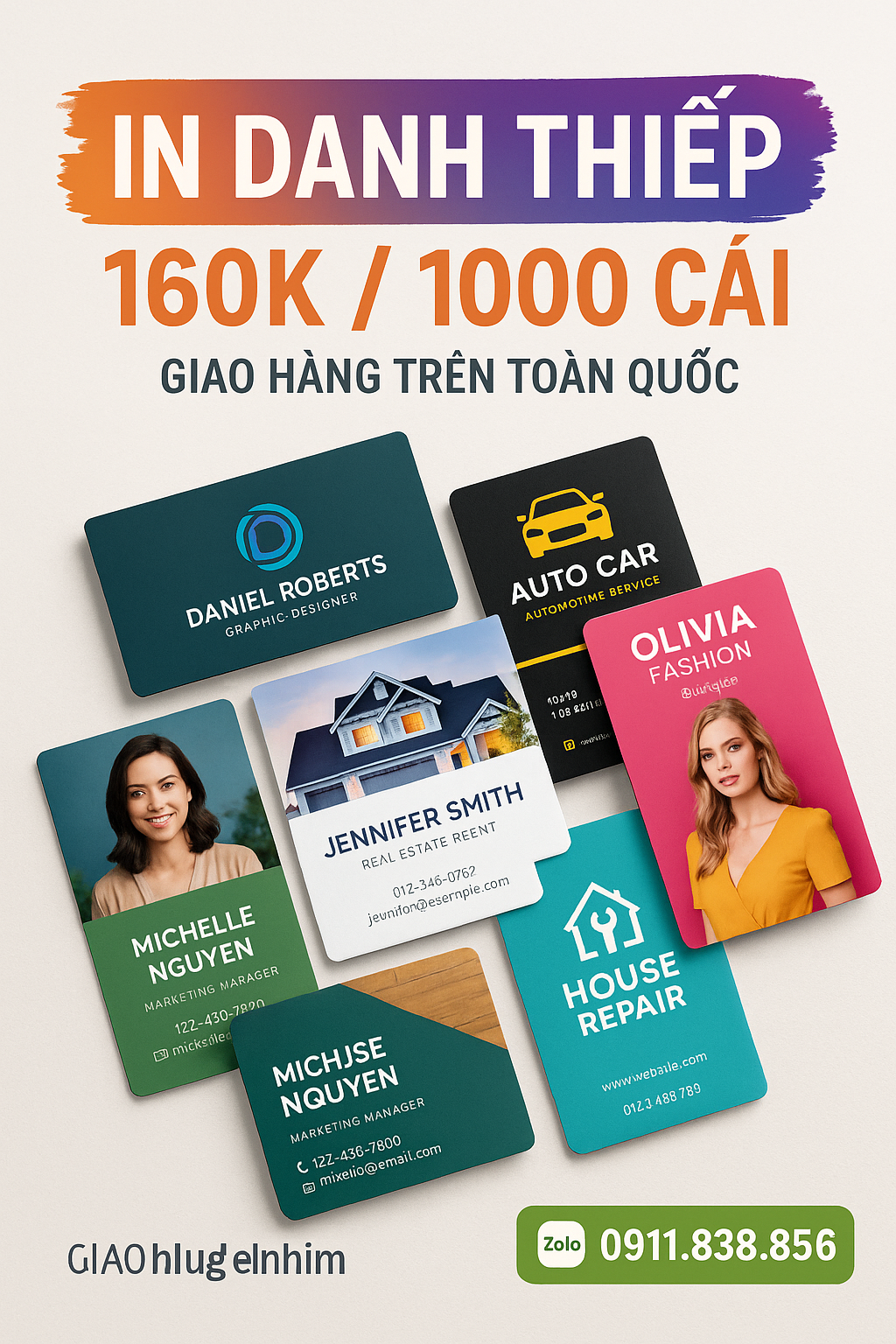 In danh thiếp cao cấp tại TPHCM – Nâng tầm thương hiệu với chất lượng vượt trội 1 in ấn chất lượng cao