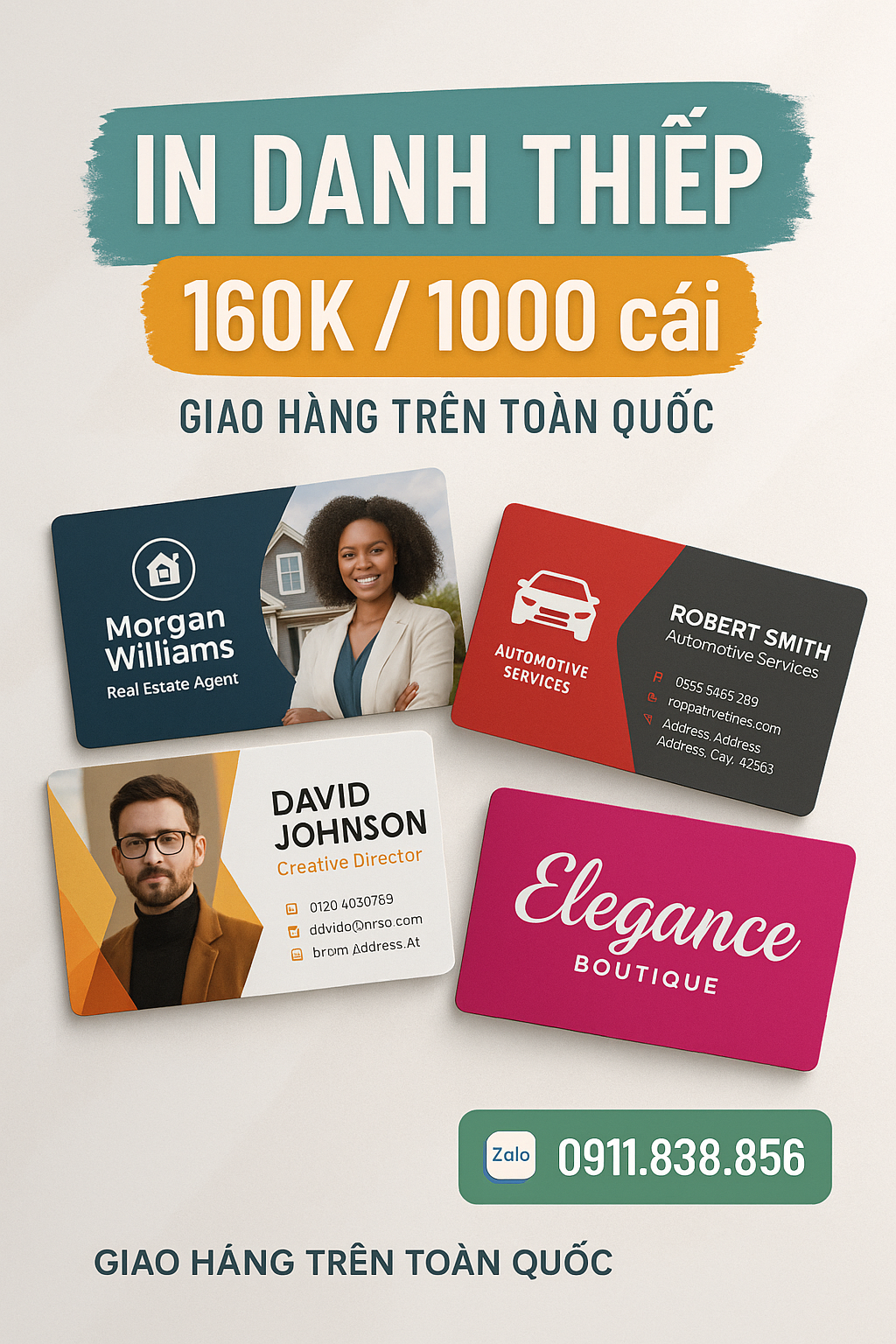In danh thiếp cao cấp tại TPHCM – Sang trọng, chuyên nghiệp, giá rẻ 1 in ấn chất lượng cao