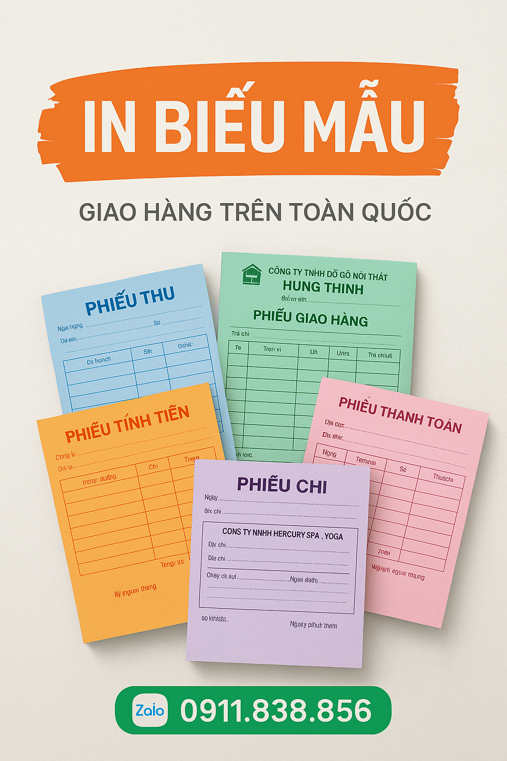 In biểu mẫu chất lượng tại TPHCM – Dịch vụ in nhanh, chuyên nghiệp cho doanh nghiệp 1 in ấn chất lượng cao