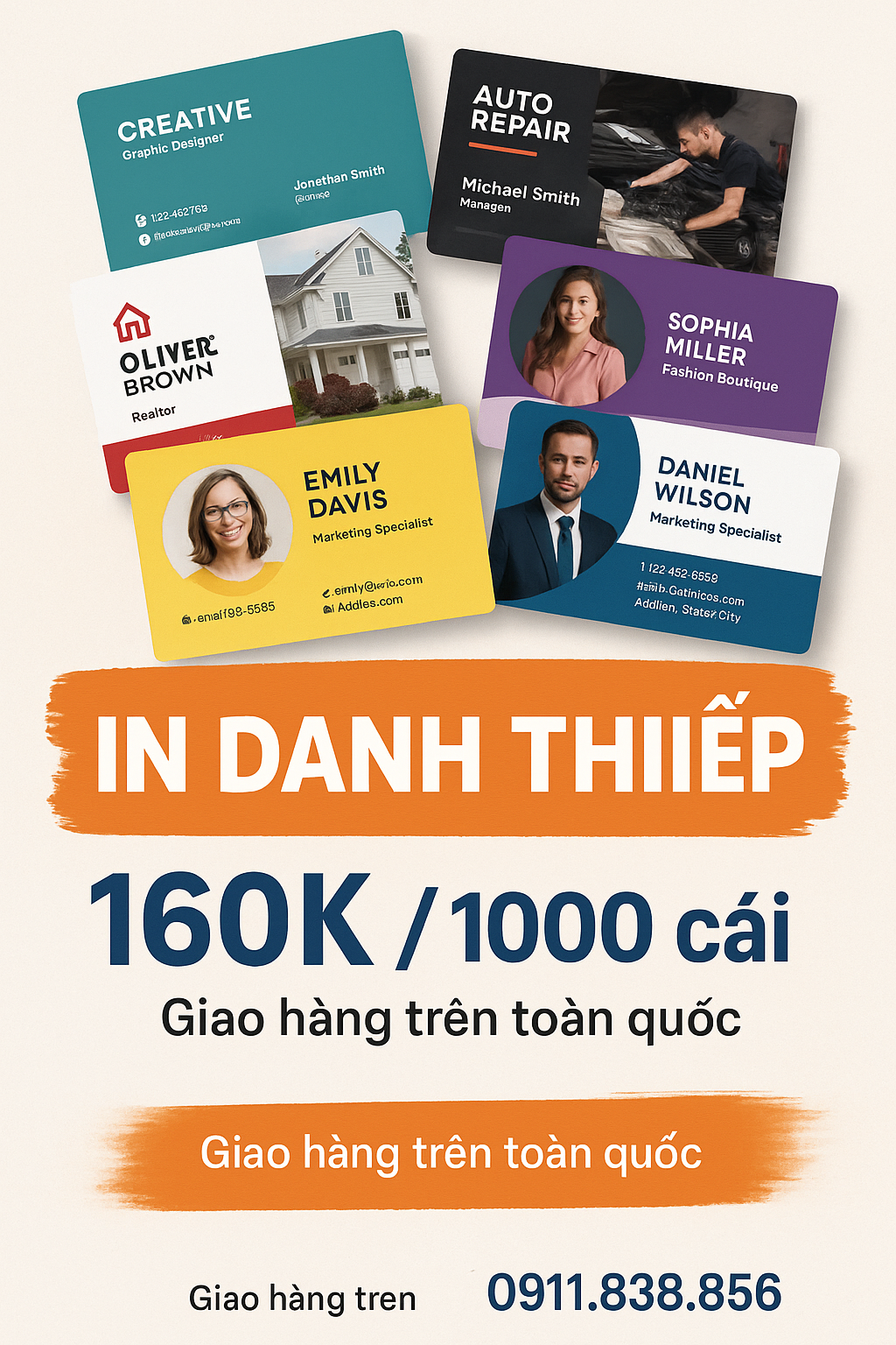 In danh thiếp cao cấp – Tăng sức hút thương hiệu của bạn 1 in ấn chất lượng cao