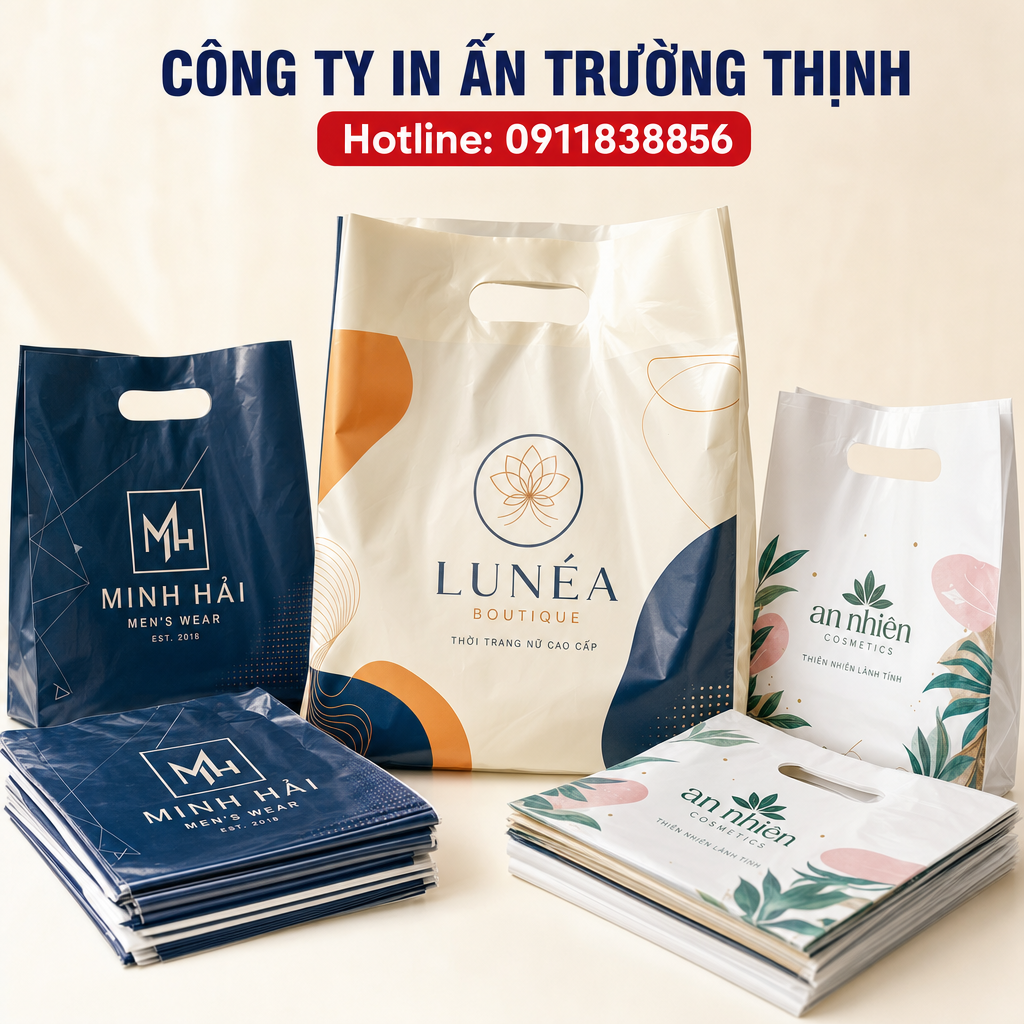in Túi nylon - Công ty In Ấn Trường Thịnh