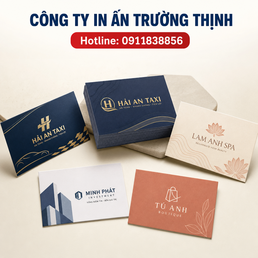 in Danh thiếp - Công ty In Ấn Trường Thịnh