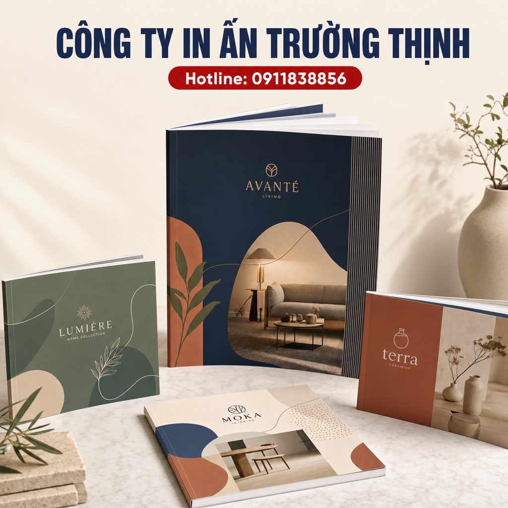 In Catalogue chuyên nghiệp, nổi bật hình ảnh thương hiệu | Trường Thịnh 1 in Catalogue - Công ty In Ấn Trường Thịnh