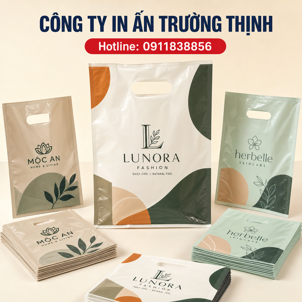 In Túi nylon theo yêu cầu tại CÔNG TY IN ẤN TRƯỜNG THỊNH 1 in Túi nylon - Công ty In Ấn Trường Thịnh