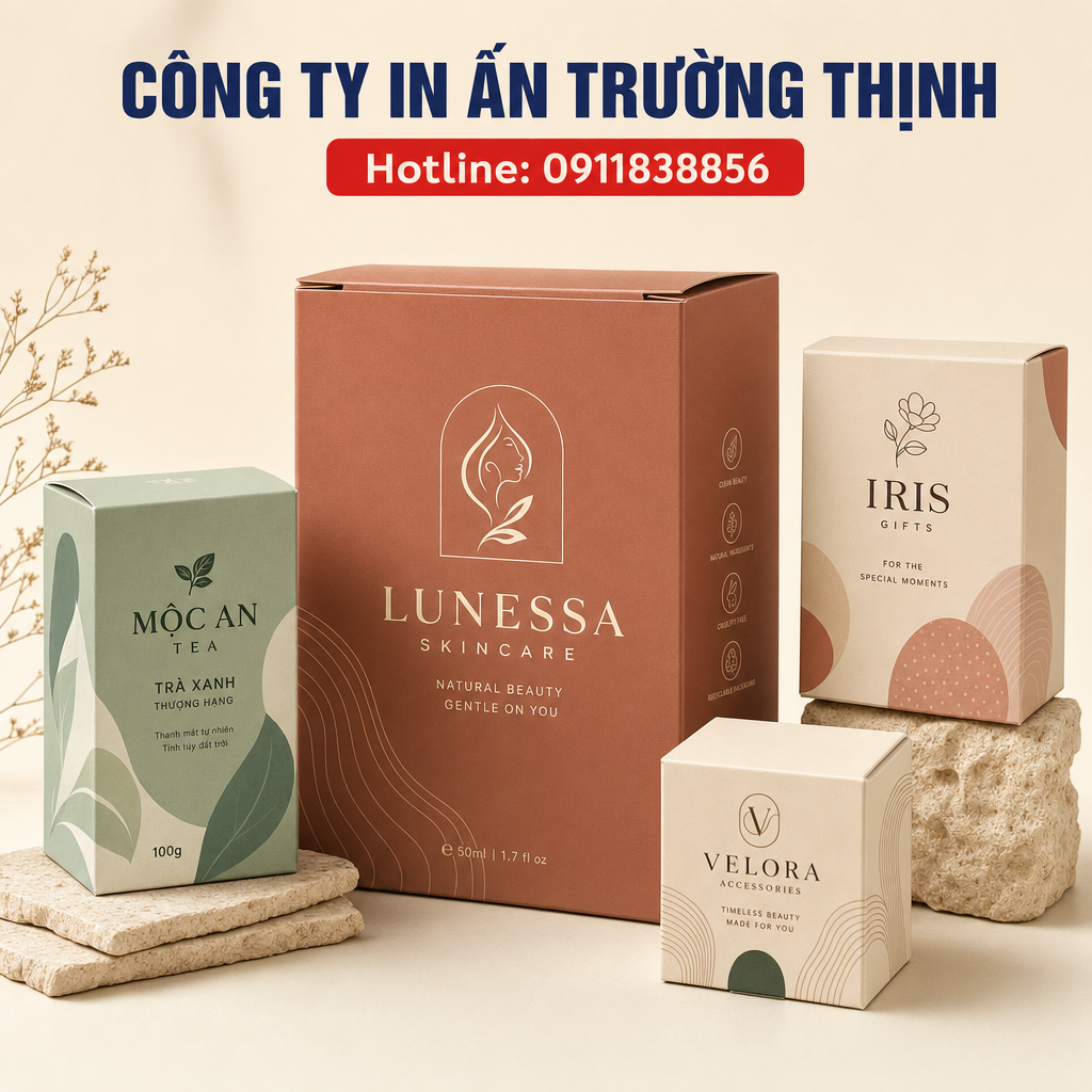 In Hộp giấy đẹp, chuyên nghiệp cho sản phẩm thương hiệu | Trường Thịnh 1 in Hộp giấy - Công ty In Ấn Trường Thịnh