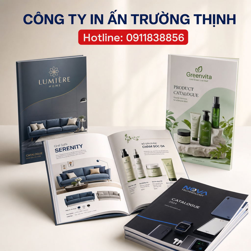 in Catalogue - Công ty In Ấn Trường Thịnh