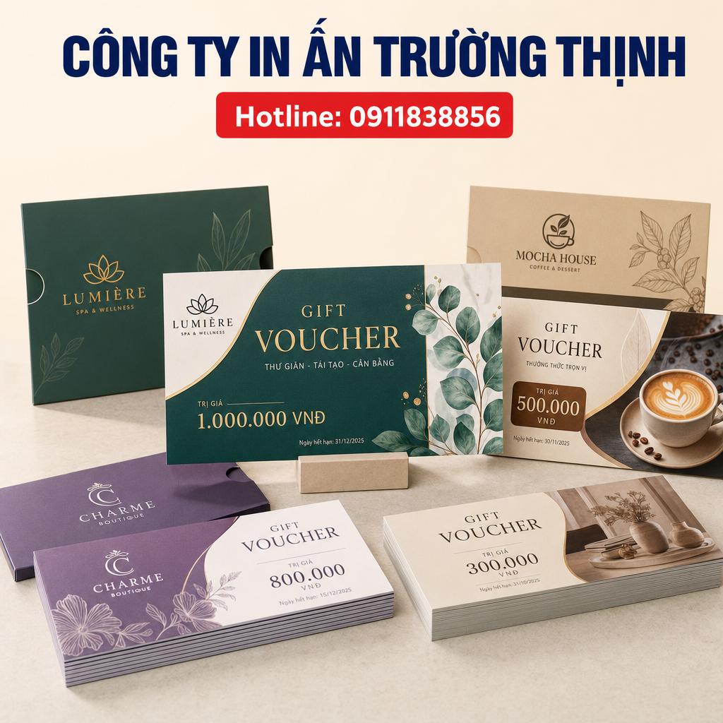 In Voucher đẹp, chuyên nghiệp cho doanh nghiệp | Trường Thịnh 1 in Voucher - Công ty In Ấn Trường Thịnh