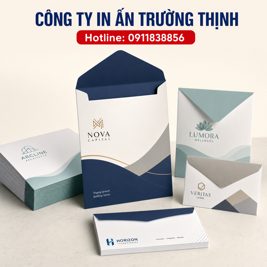 In Bao thư chuyên nghiệp, tạo dấu ấn thương hiệu cùng Trường Thịnh 1 in Bao thư - Công ty In Ấn Trường Thịnh