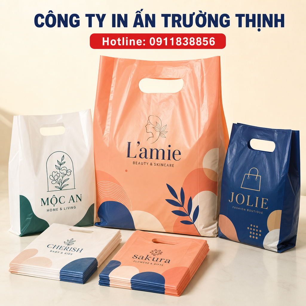 in Túi nylon - Công ty In Ấn Trường Thịnh